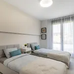 公寓 Modern With Sea View And Terrace *